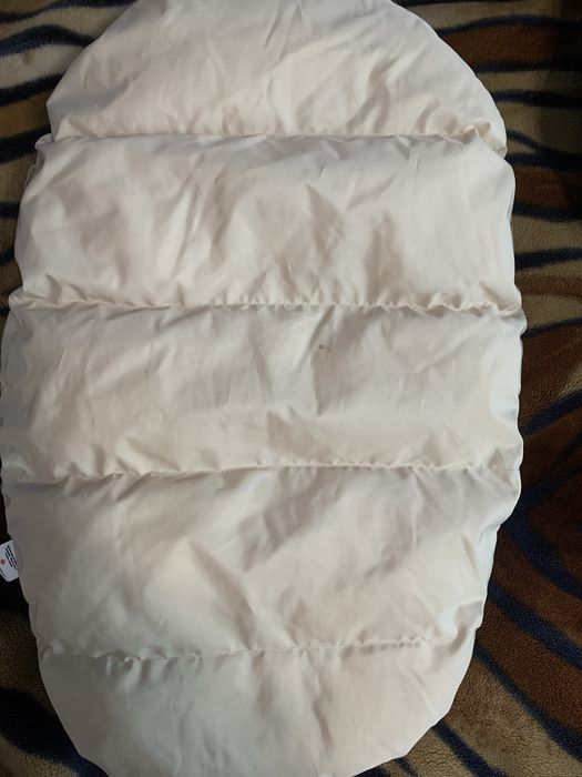 Зимовий, теплий конверт (комбез, комбінезон) для дівчинки 1-5 місяців