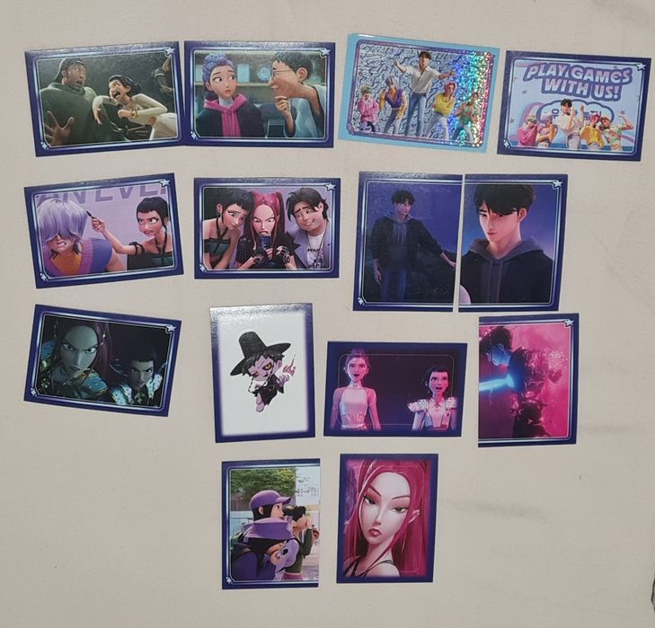 Продам наліпки по K-pop demon hunters!