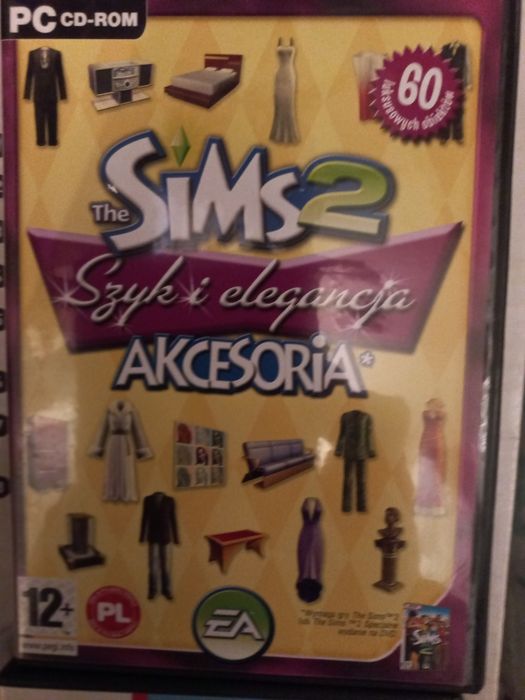Gra The Sims 2 dodatek Zwierzaki +  Szyk I Elegancija