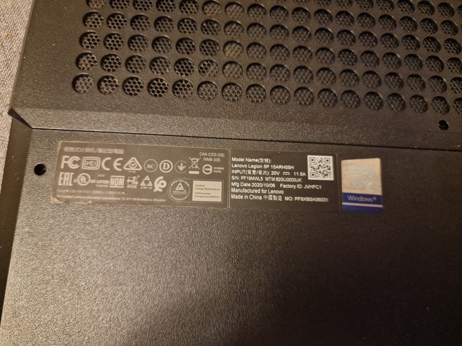 Laptop gamingowy Lenovo Legion 5