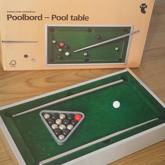 Poolboard - pool table, gra mini bilard