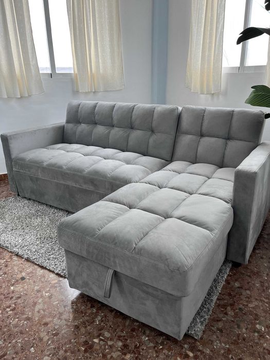 barato sofa cama novo com porte grátis