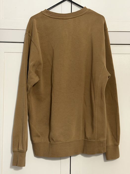 Nike bluza S karmelowa brązowa okragly dekolt street wear