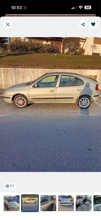 Megane 2002 - Otimo estado para passeios e trabakho