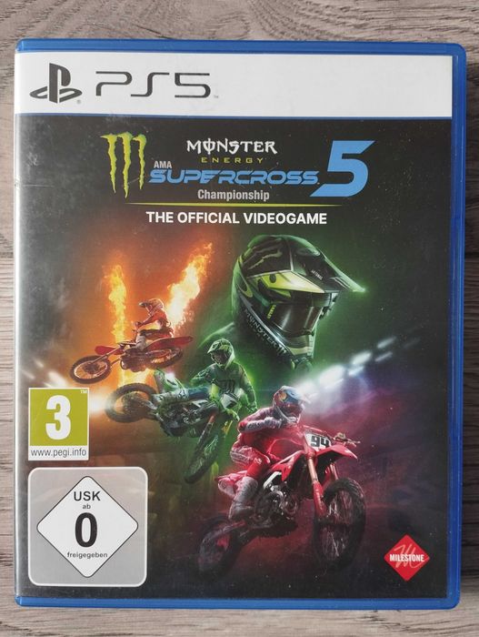 Gra Monster Energy Supercross 5 PS5 Playstation