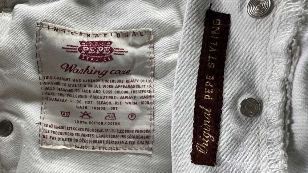 Pepe Jeans W36 Szorty Krótkie Spodenki Piękne