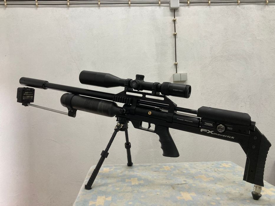 Carabina pcp fx maverick  sniper calibre obcional