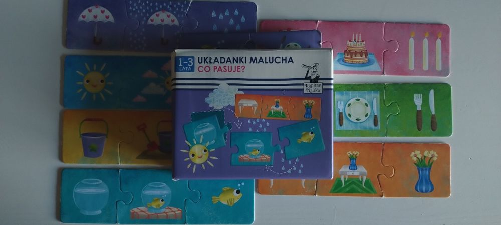 Kapitan nauka układanka malucha 1-3 puzzle