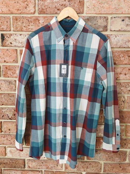 Dressmann koszula męska w kratę rozmiar L