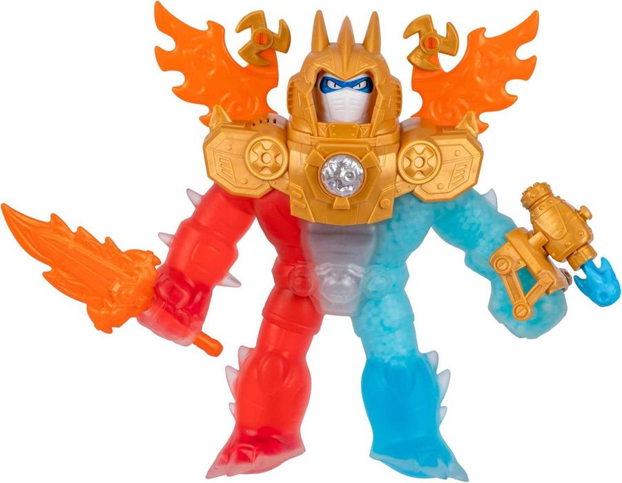 Оригінал Goo Jit Zu Goo-Tron Supreme Superhero Meteor Madness Потрійна атака Гутрон Супрім Стретч-антистрес Гуджитсу, тянучка