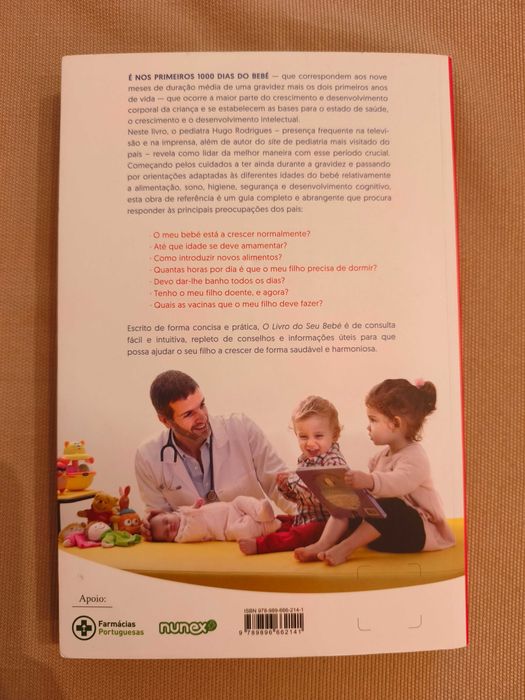 "O livro do seu bebé - Os primeiros 1000 dias de vida"