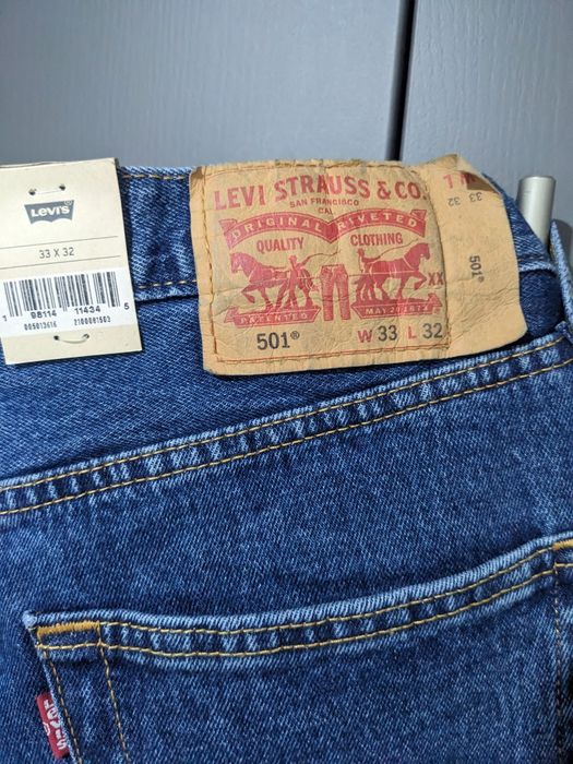Продам Levis 501 W33 L 32 и  Levis 505 W33 L 32