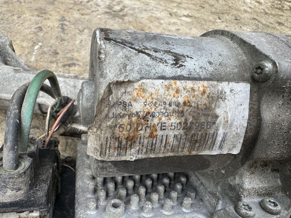 Рейка рульова 6700001845 Q003T63876ZE peugeot 207 пежо 207 рейка