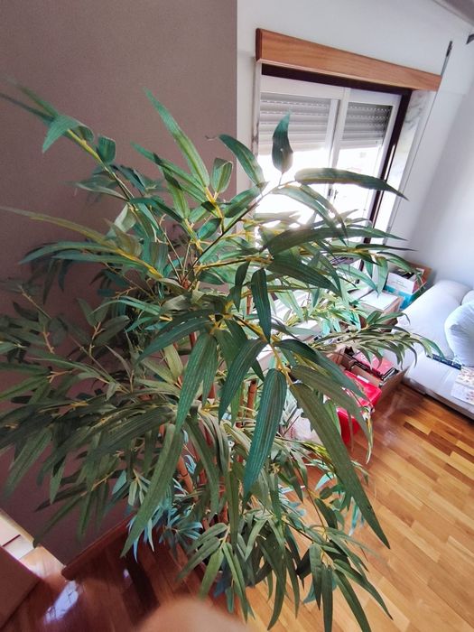 Planta artificial bambú