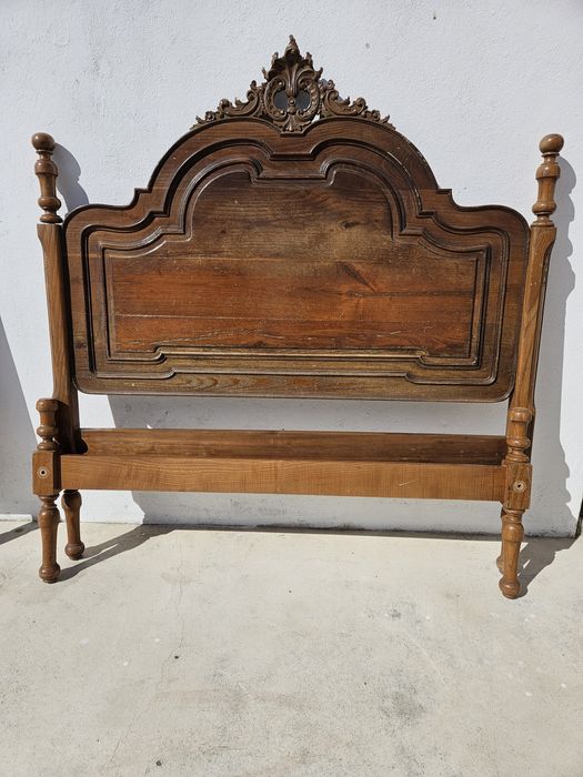 Cama casal madeira 130