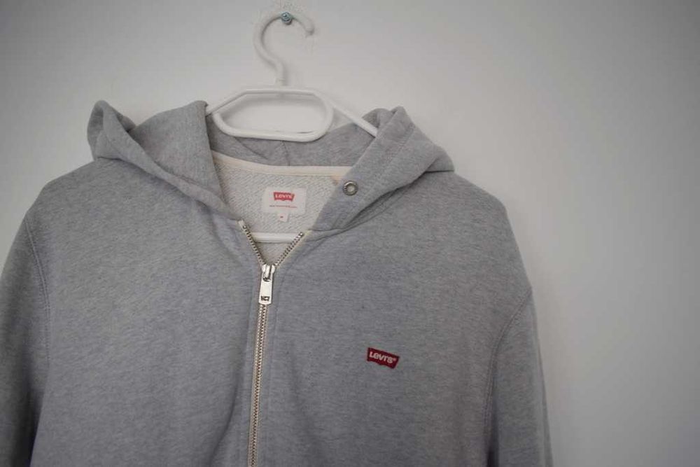 Levi's bluza M męska rozpinana na zamek szara