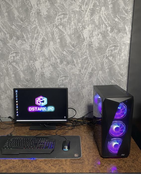 Игровой компьютер i5 9600K 16ГБ ОЗУ SSD m2 256ГБ SSD 500ГБ GTX1660Ti/6ГБ