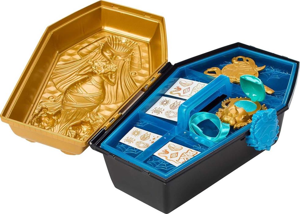 МонстрХай Клео де Ніл Monster High Cleo De Nile Golden Glam Case HNF72