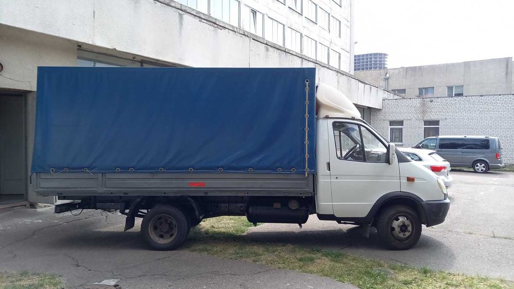 ГАЗель ГАЗ 330202 бортовая, с тентом