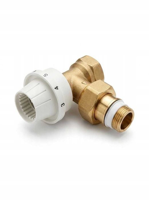 Zawór Grzejnikowy Termostatyczny Kątowy COSMO 1/2 DN15 CTV15E