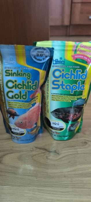 Pokarm Hikari cichlid gold mini DUŻE OPAKOWANIE