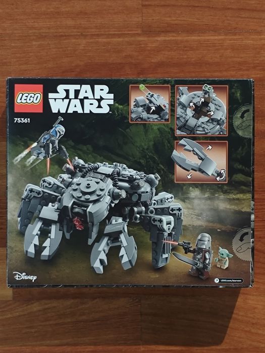 Lego Star Wars 75361 Spider Tank.