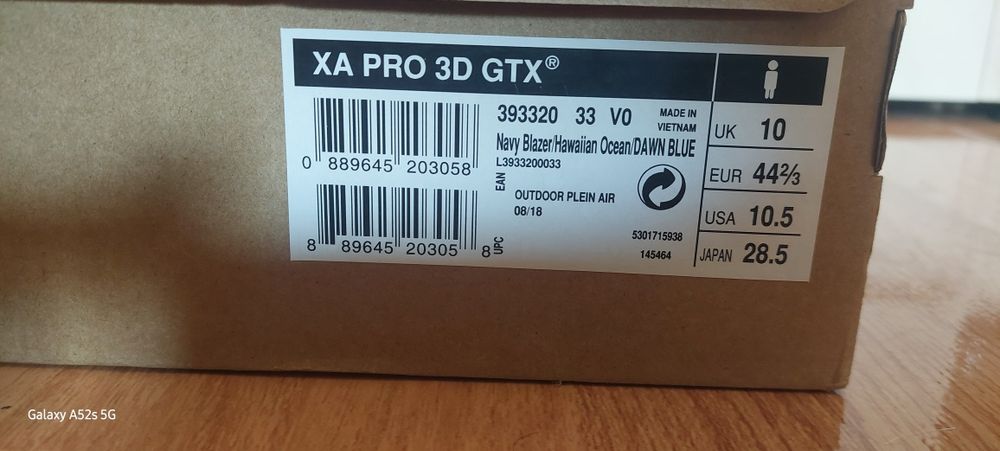 Salomon XA Pro 3d GTX 44 2/3