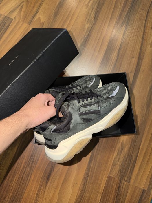 Amiri Bone Runner 41 Black Graphite