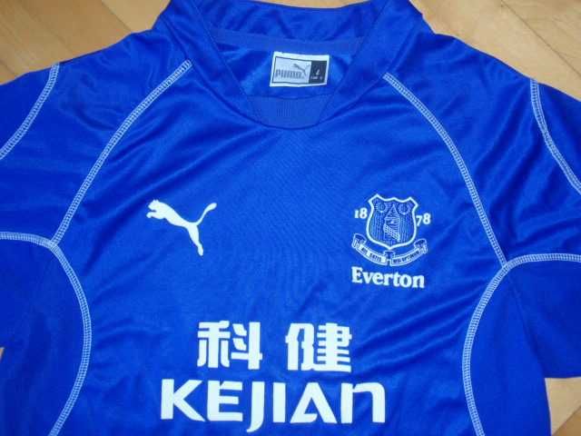 Everton FC retro oldschool sezon 2002/03 koszulka domowa Puma M