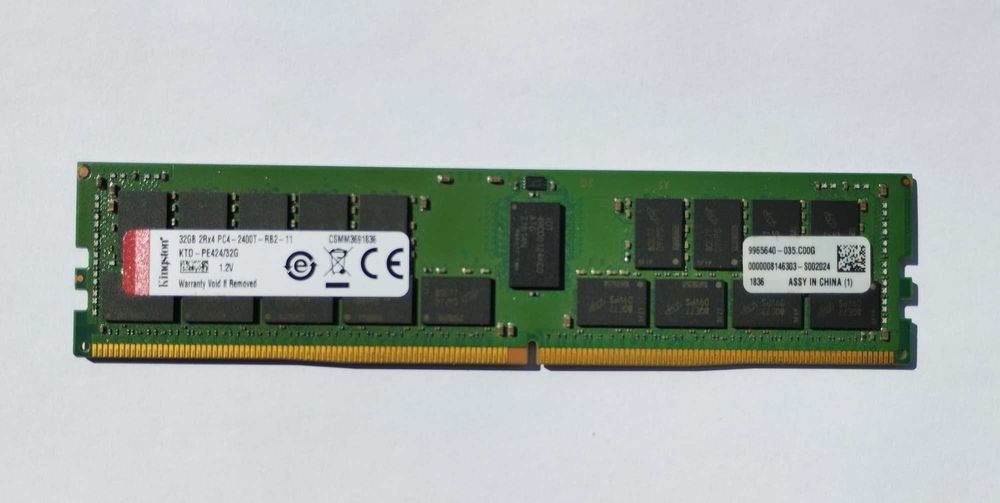 Оперативна пам'ять  Kingston DDR4 32GB/2400MHz (KTD-PE424/32G)