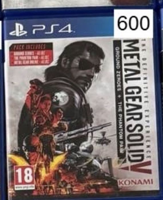 Диск метал  на ps4