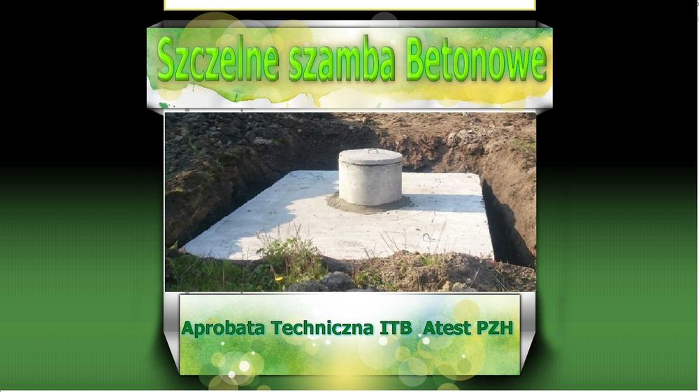 pod taras PIWNICA DO OGRODU piwnice zbiorniki betonowe SZAMBO SZAMBA