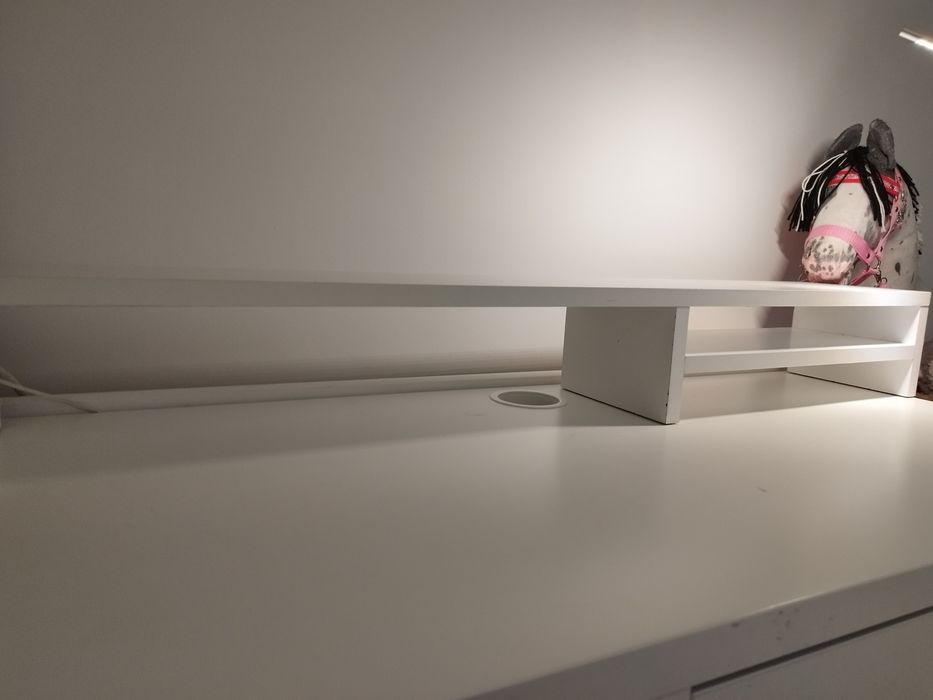 Półka nadstawka na biurko Ikea Micke DIY