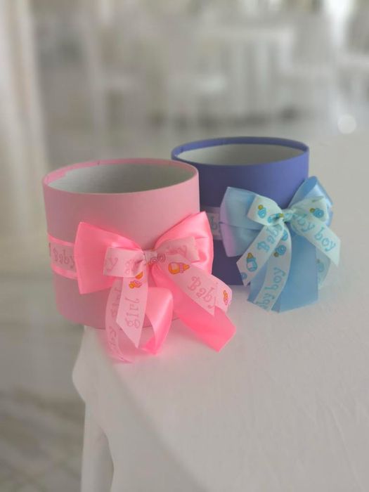 Коробки для весільного конкурсу «Хлопчик / Дівчинка»