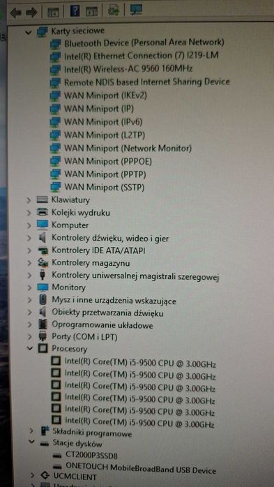 Mini Komputer Dell OptiPlex 7070 Micro i5-9500/64GB/2 Tb SSD W11 Prof. Wi-Fi