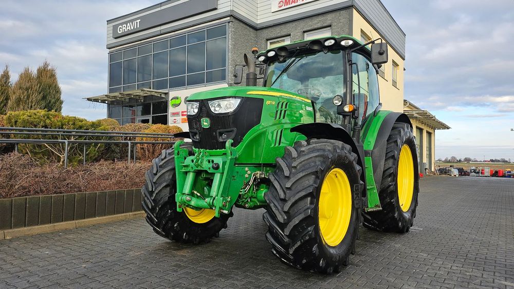 John Deere JD 6150R, 6-cyl, DirectDrive 50 km/h, TLS, HCS, AutoTrac Ready,  Przetestuj przed zakupem ZA DARMO! 6155,6145,6930