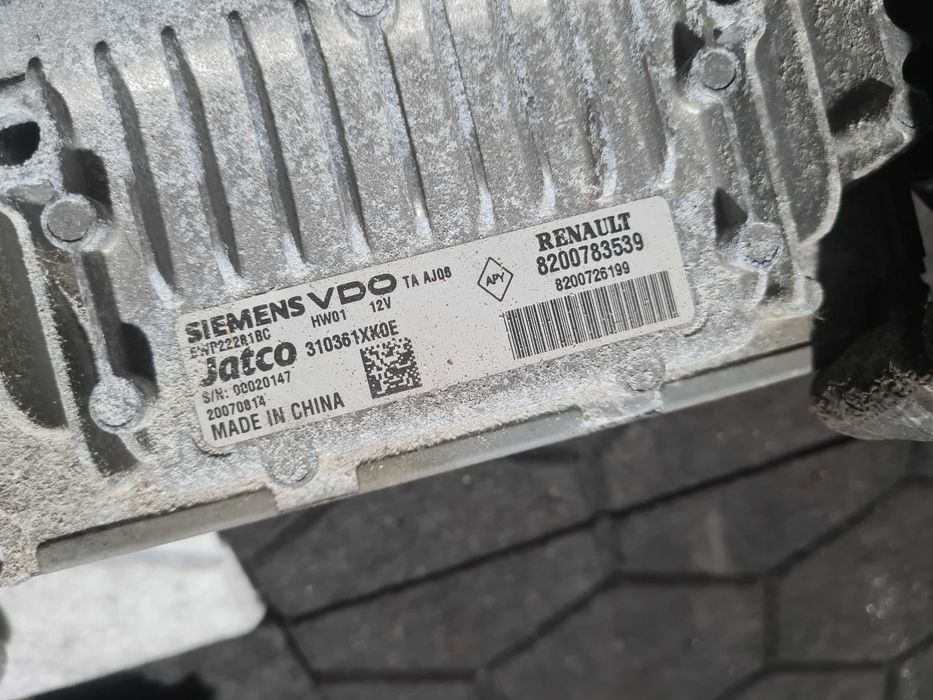Renault Espace IV 2.0 komputer sterownik silnika sterownik skrzyni biegów karta czytnik