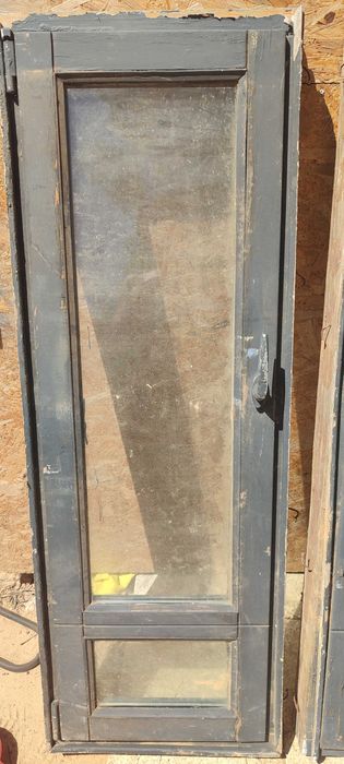 Hardwood windows with double glass 150x55