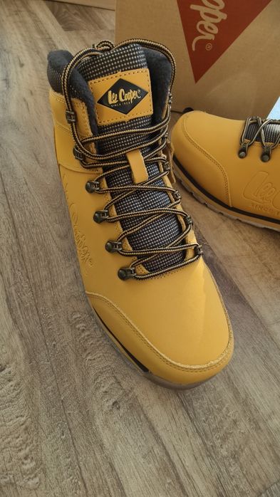 Lee Cooper Buty Męskie Camel | Skóra Naturalna | Rozm. 44 – 28,5 cm