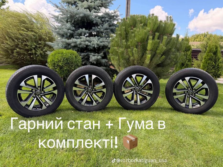 Диски VW Tiguan R17 USA | Оригінал | 5/112 | Гума в комплекті