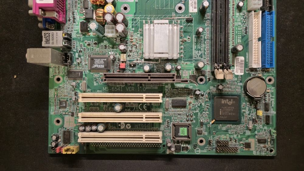 MSI MS-6541 – Sprawna płyta główna, socket 478, retro PC OKAZJA!