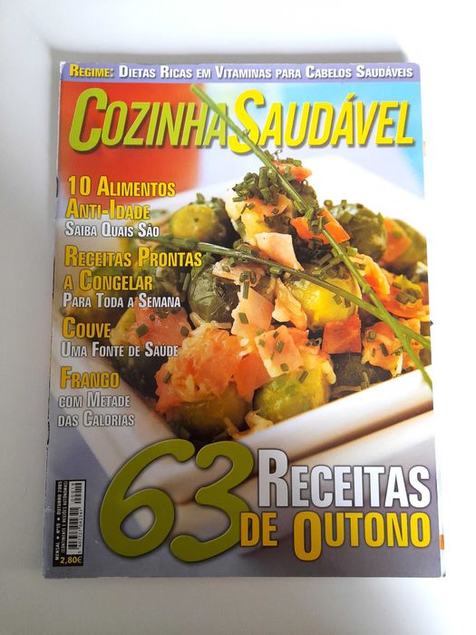 Revista Culinária da coleção Cozinha Saudável Número 19 2005