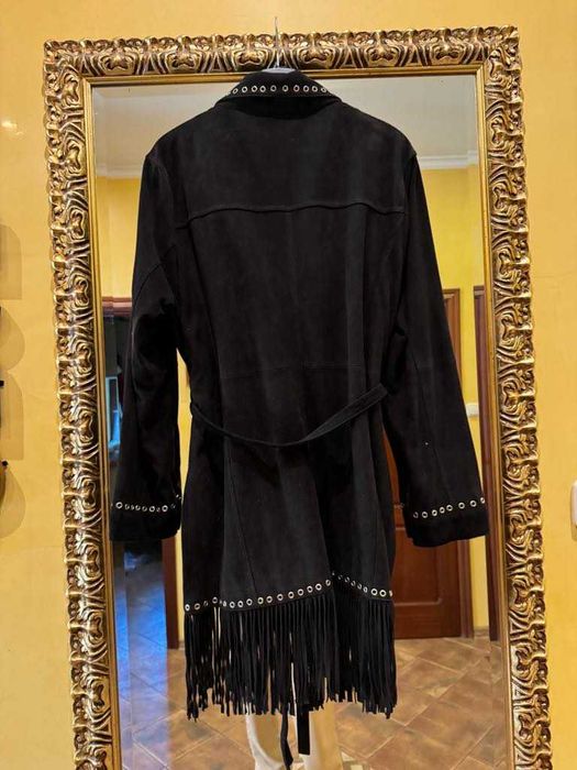 Płaszcz skórzany 100%  SACRED HAWAK