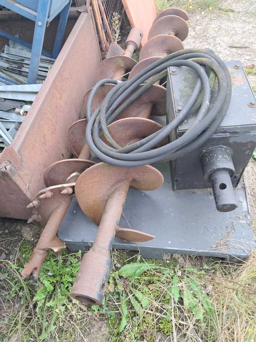 wiertło hydrauliczne do minikoparki