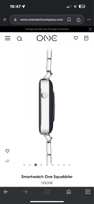 Smartwatch ONE NOVO na caixa NUNCA USADO