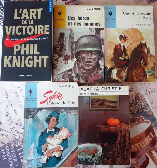 LIVRES FRANÇAIS - Agatha Christie, Josephine Savage, R.L. Enfield