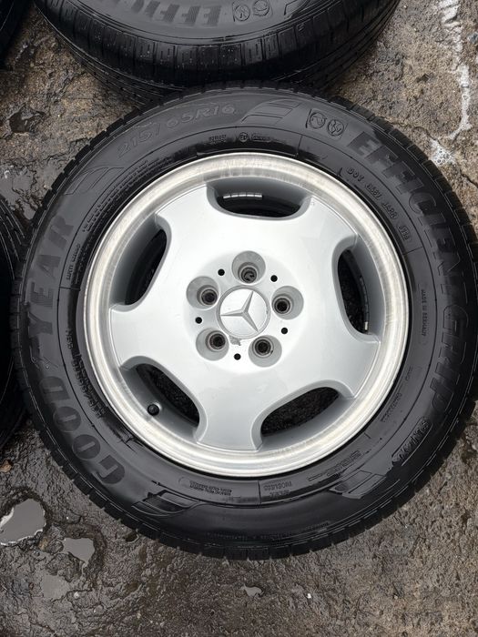 Koła 16” Mercedes 5x112 opony letnie Goodyear 215/65R16