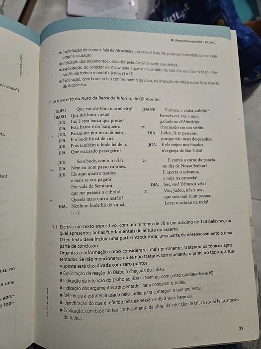 Livro de preparação para a prova final 9°ano