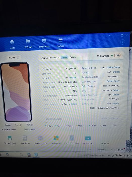 Iphone 13 pro max 256gb хороший стан