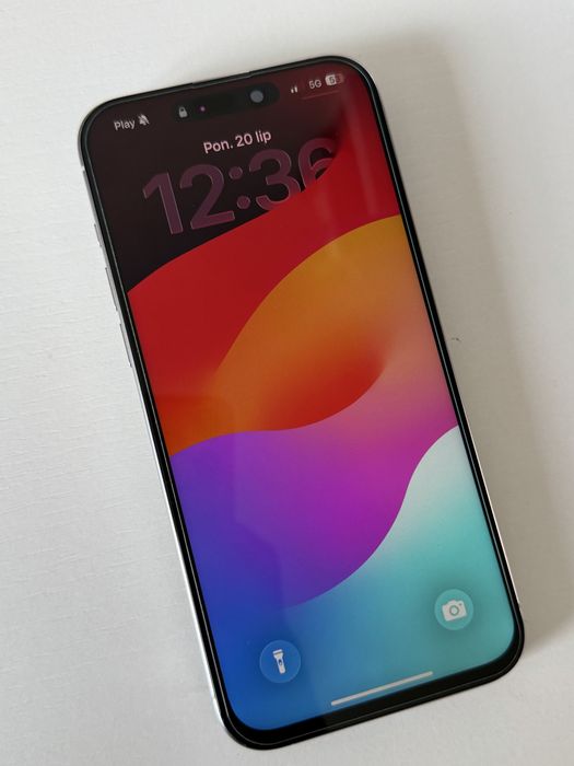iPhone 15 Pro Max 256GB White Titanium (Biały)